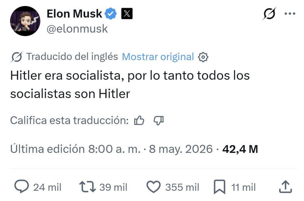 Maestro del sarcasmo.