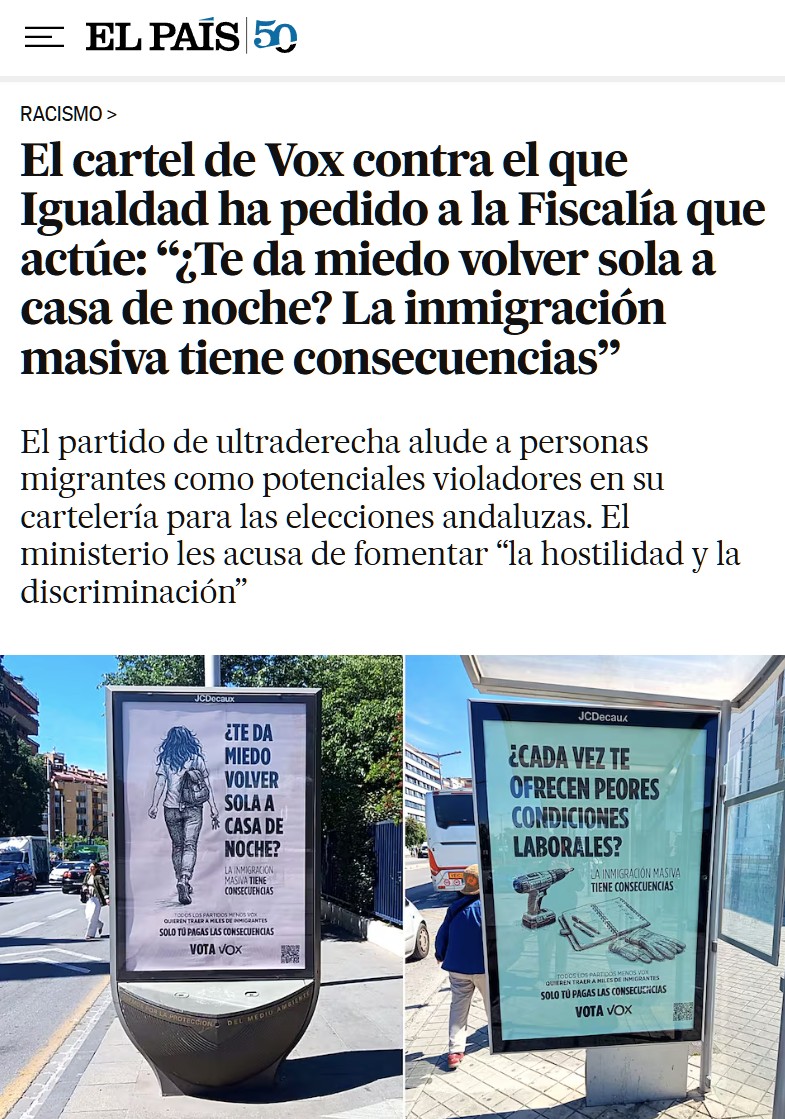 La inacción de 'la izquierda®' está dejándole a huevo la campaña a partidos como VOX.