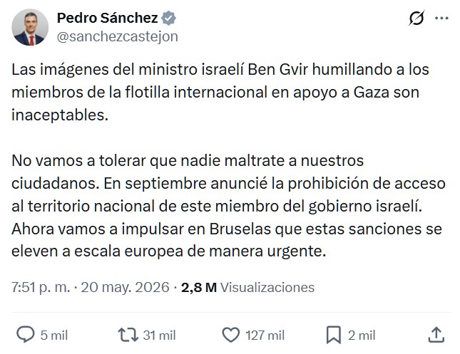 Muy predecible.