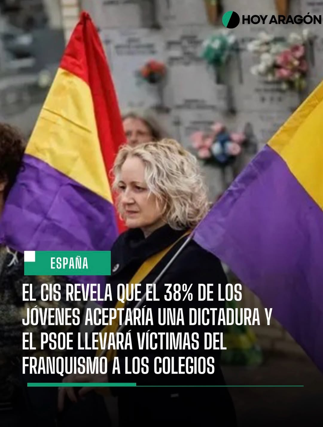 El PSOE llevará a víctimas del franquismo a los colegios.