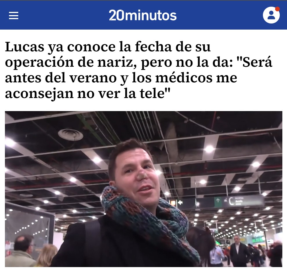 No tuve tantas ganas de ver el resultado de una rinoplastia desde la de Belén Esteban