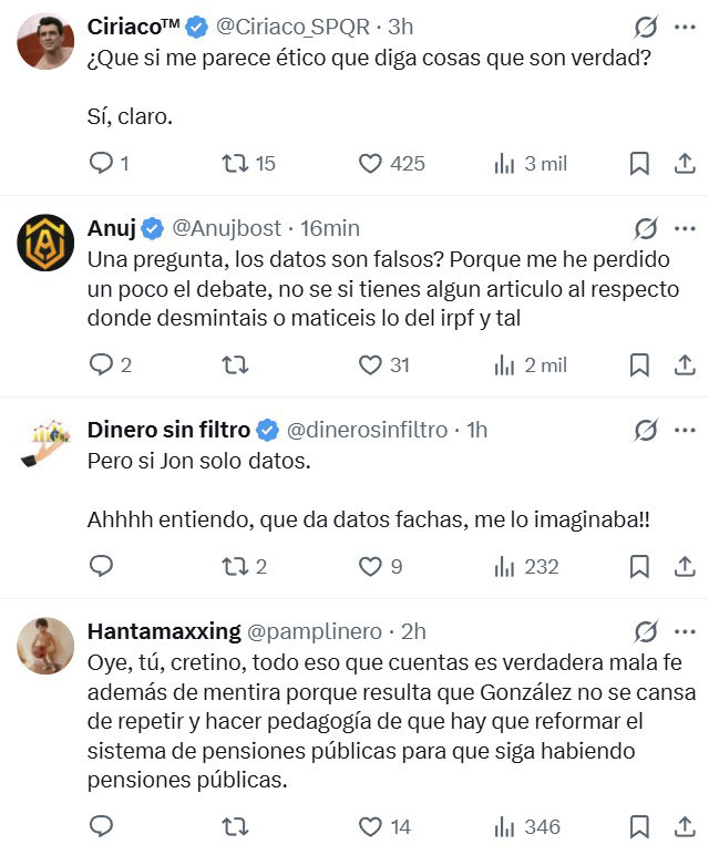 Hoy, a igualdad de salario real, todos los trabajadores pagan más IRPF que en 2019. No es una opinión: son los datos.