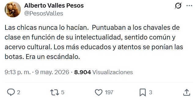 El lloro feminista del día.
