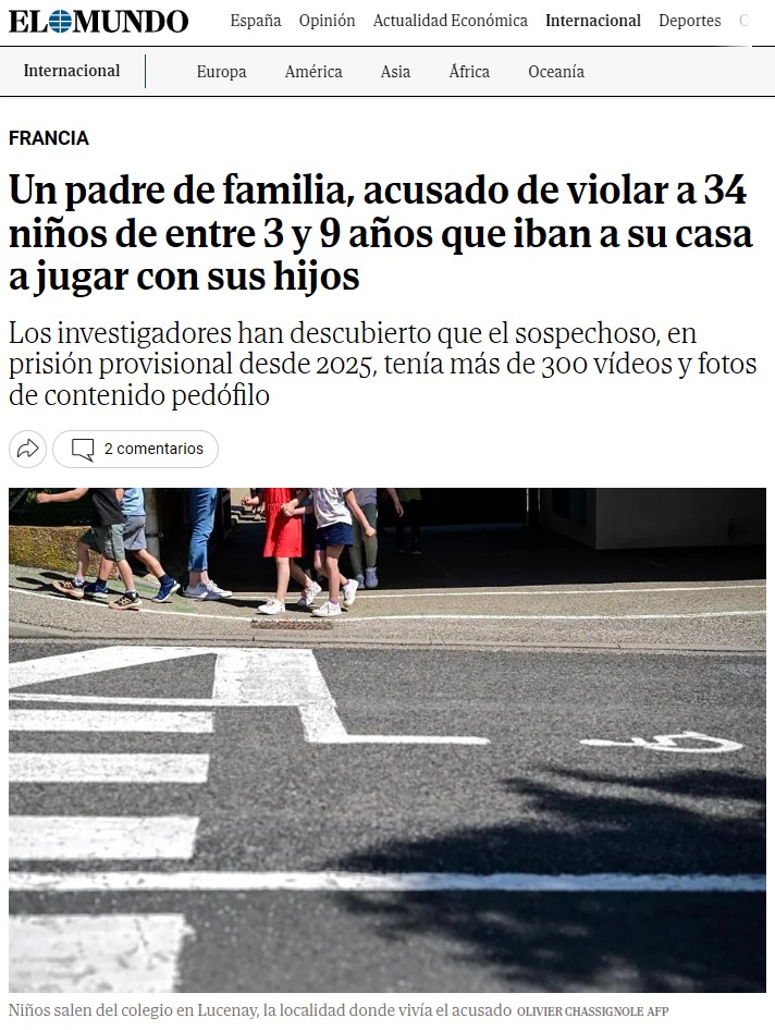 Se nos queda corto el catálogo de condenas posibles para gente así.