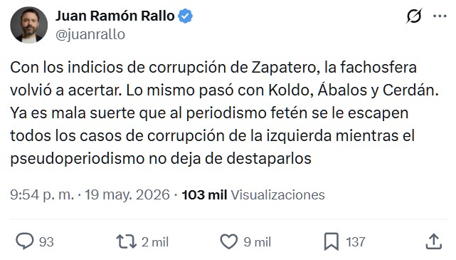Los "bulos" de la fachosfera están resultando ser más reales que la "verdad" de la izquierda.