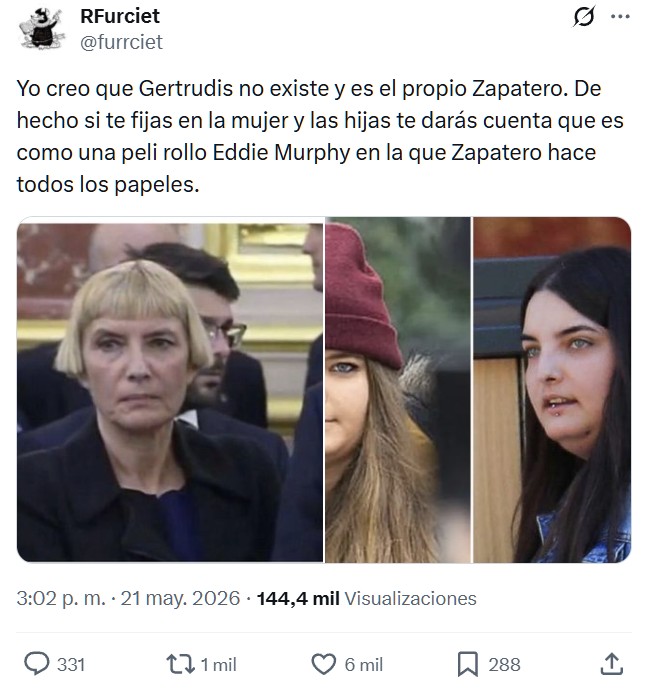 El juez ordenó registrar corporalmente a la secretaria turbochunga de Zapatero por si destruía pruebas.