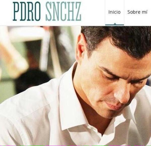 'PDRO SNCHZ' para los jovenzuelos. 'Pedro el guapo' para las abuelas. 'Perro' para los amigos.