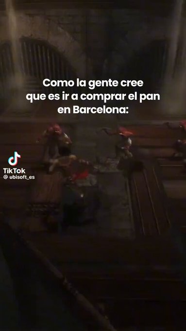 Ubisoft ha publicado esto en su cuenta de Tiktok :D
