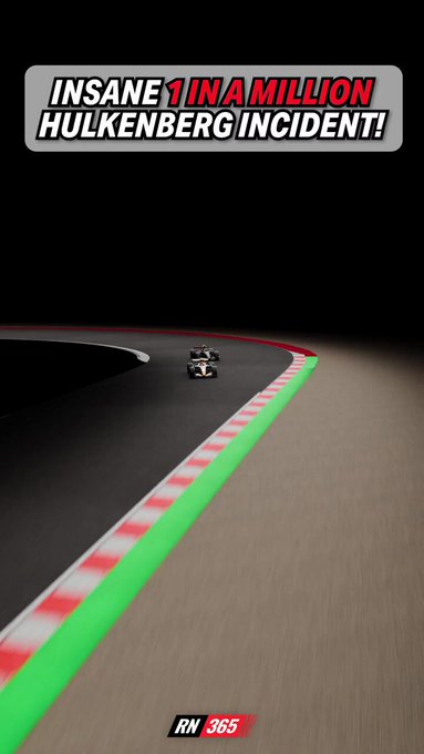 A Hulkenberg le pasó algo altísimamente improbable.