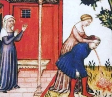 Según la leyenda, en una ciudad francesa durante la Edad Media, las mujeres realizaban un hábito curioso.