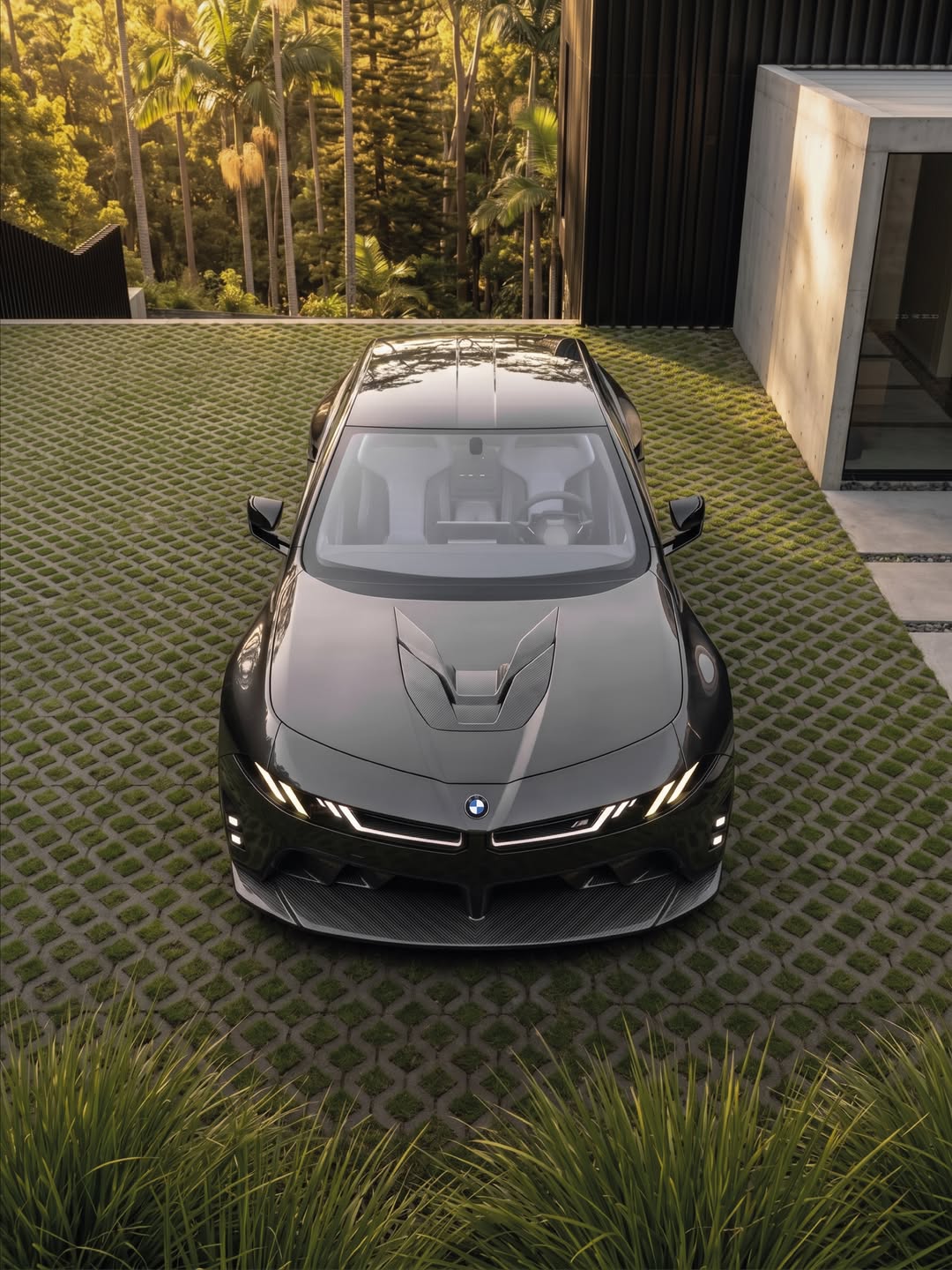 Así luce el nuevo BMW M3 eléctrico.