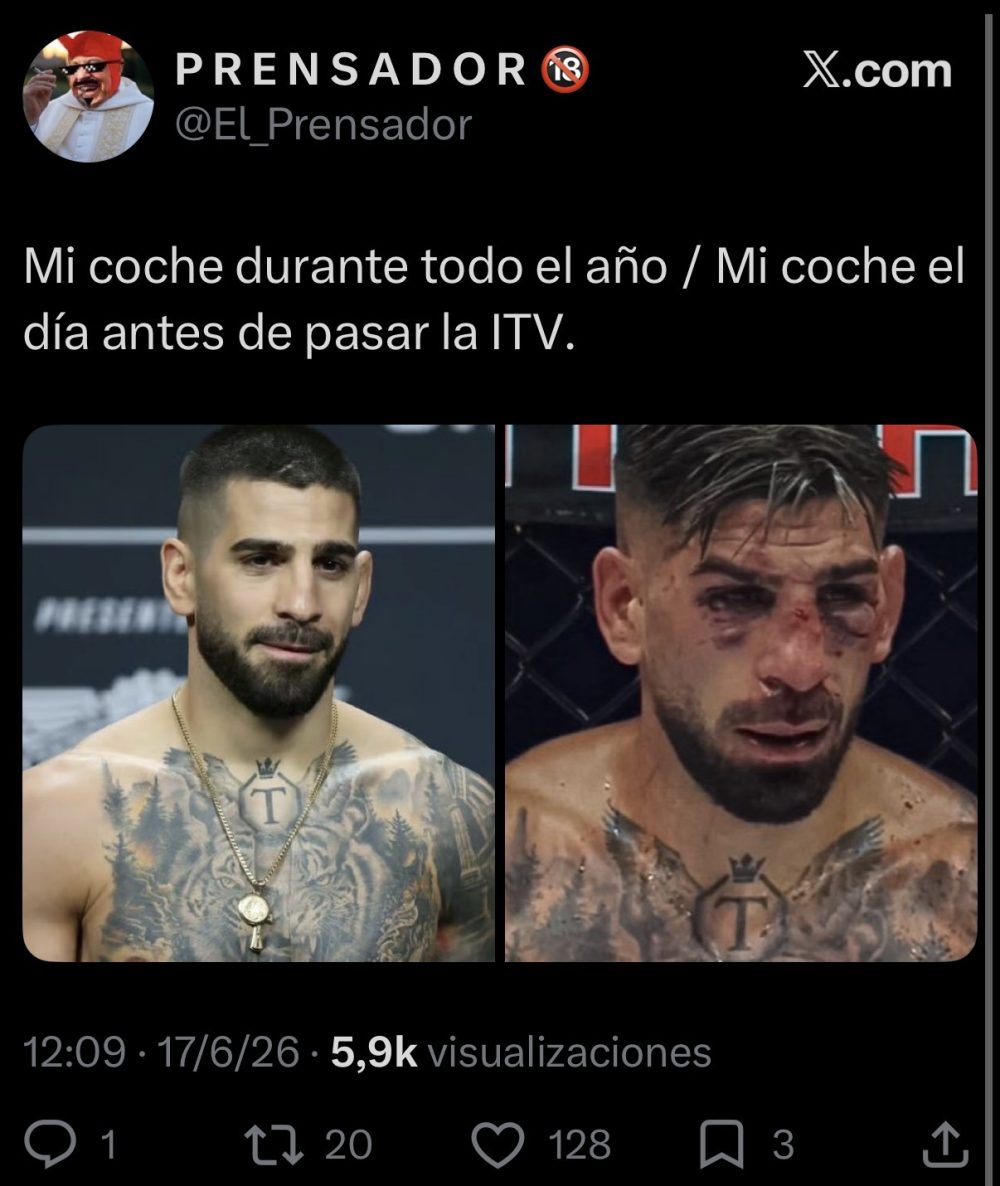 Pablo Motos, que estuvo en el evento de la Casa Blanca acompañando a su amigo Ilia Topuria, ha estado hablando del estado físico y anímico en el que se encuentra Ilia después de la pelea