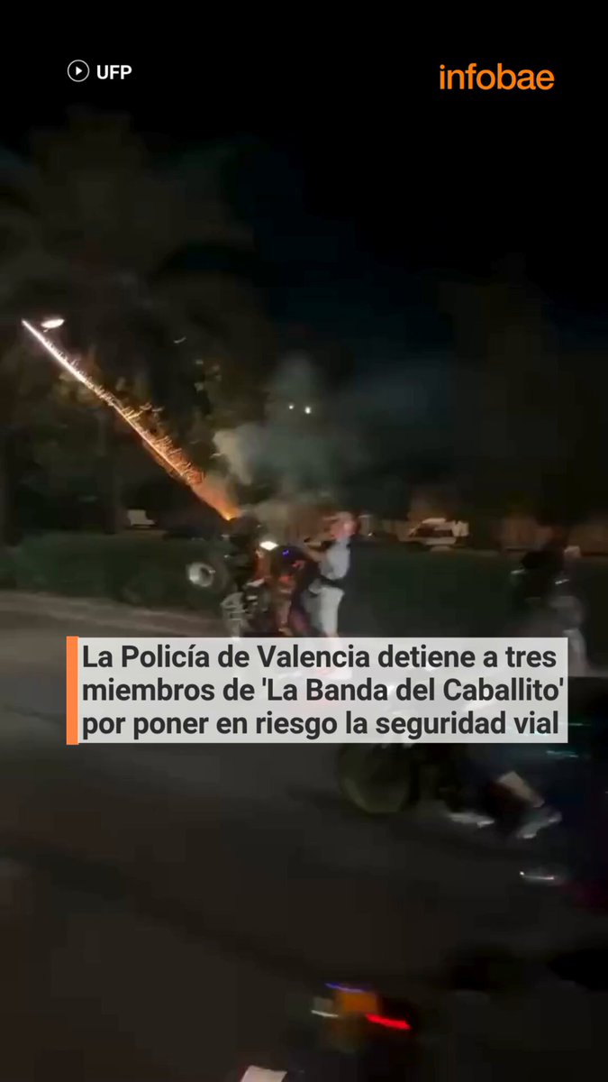 La Policía de Valencia detiene a 3 miembros de 'La Banda del Caballito': ponen en riesgo la seguridad vial con sus motos.