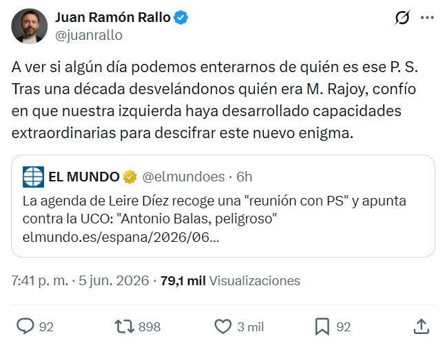 Los que llevan años ironizando con M.Rajoy... ¿Serán tan elocuentes con estas siglas?