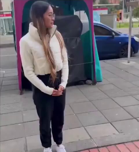 El momento en que un perro recuerda a la mujer que lo salvó.