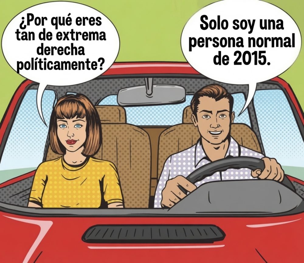 "¿Por qué eres tan de extrema derecha?"