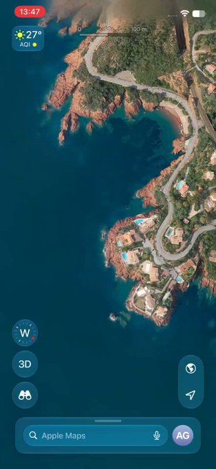 La vista 3D de Apple Maps ha experimentado un cambio significativo a mejor.