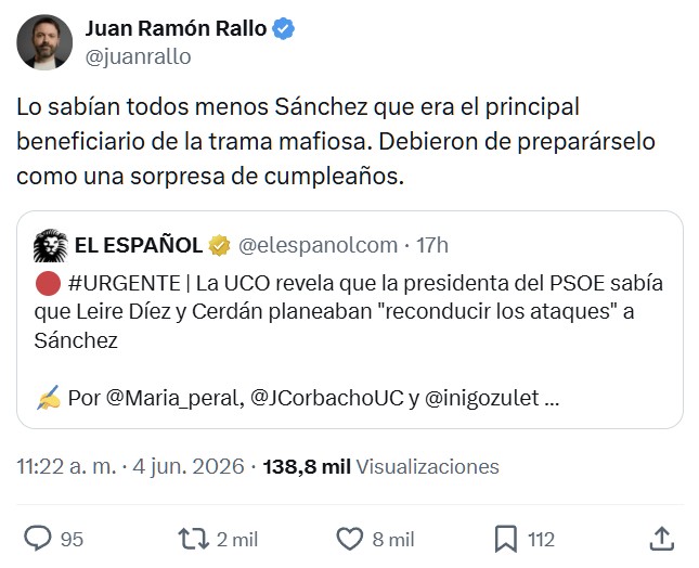 La conversación de Leire Díez con un capitán de la Guardia Civil ofreciendo "protección" a cambio de atacar a la UCO.