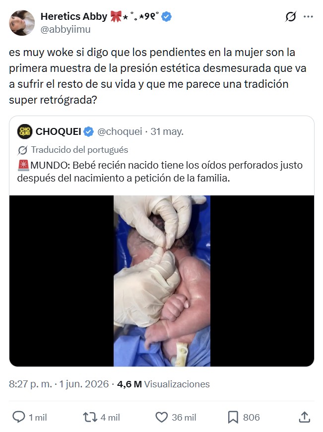 La influencer que le ha creado una necesidad quirúrgica a miles de niñas quiere decirnos algo.