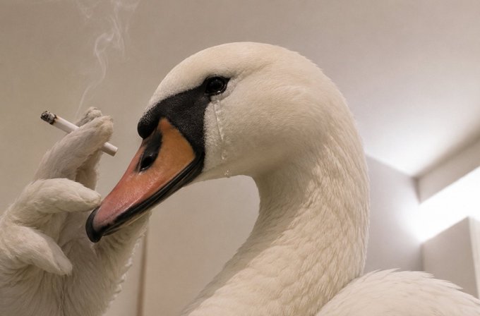 Esto es cisne.