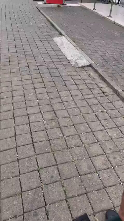 Este señor estaba un poco hasta los huevos de que la alarma no parase de sonar.