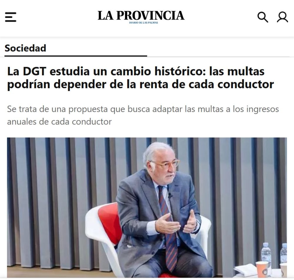 La DGT quiere que las multas dependan de la renta de cada conductor.
