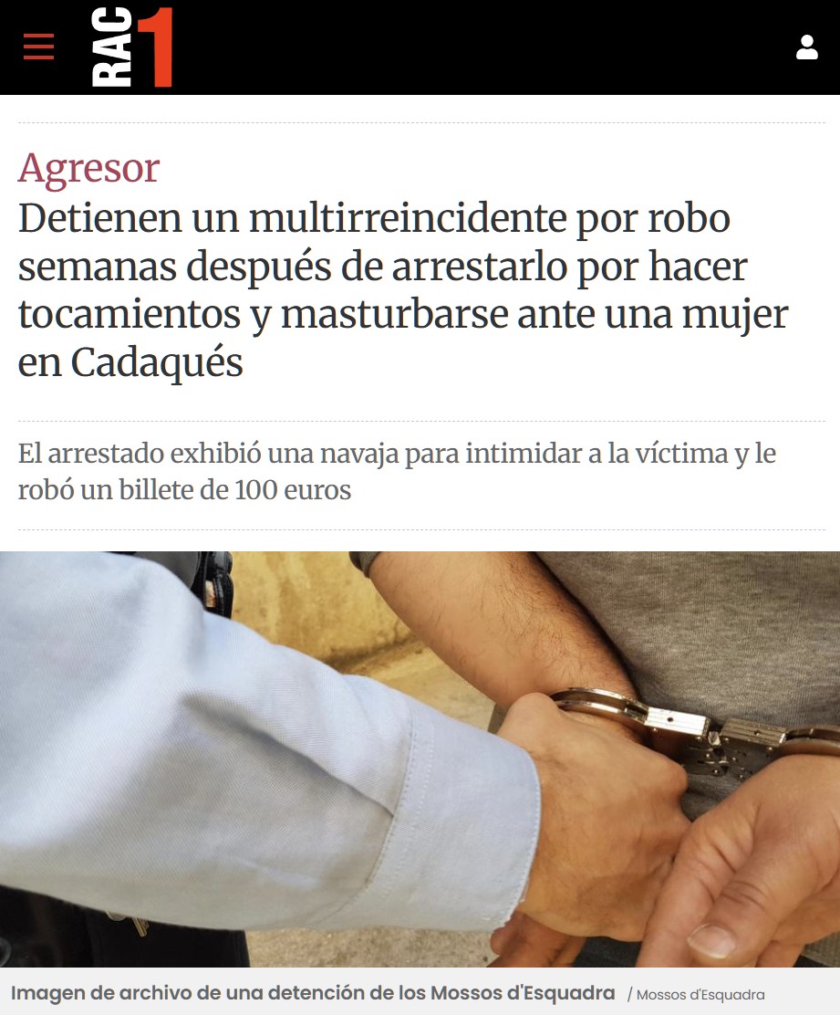 Prohibimos la palabra "multirreincidente" y problema solucionado.