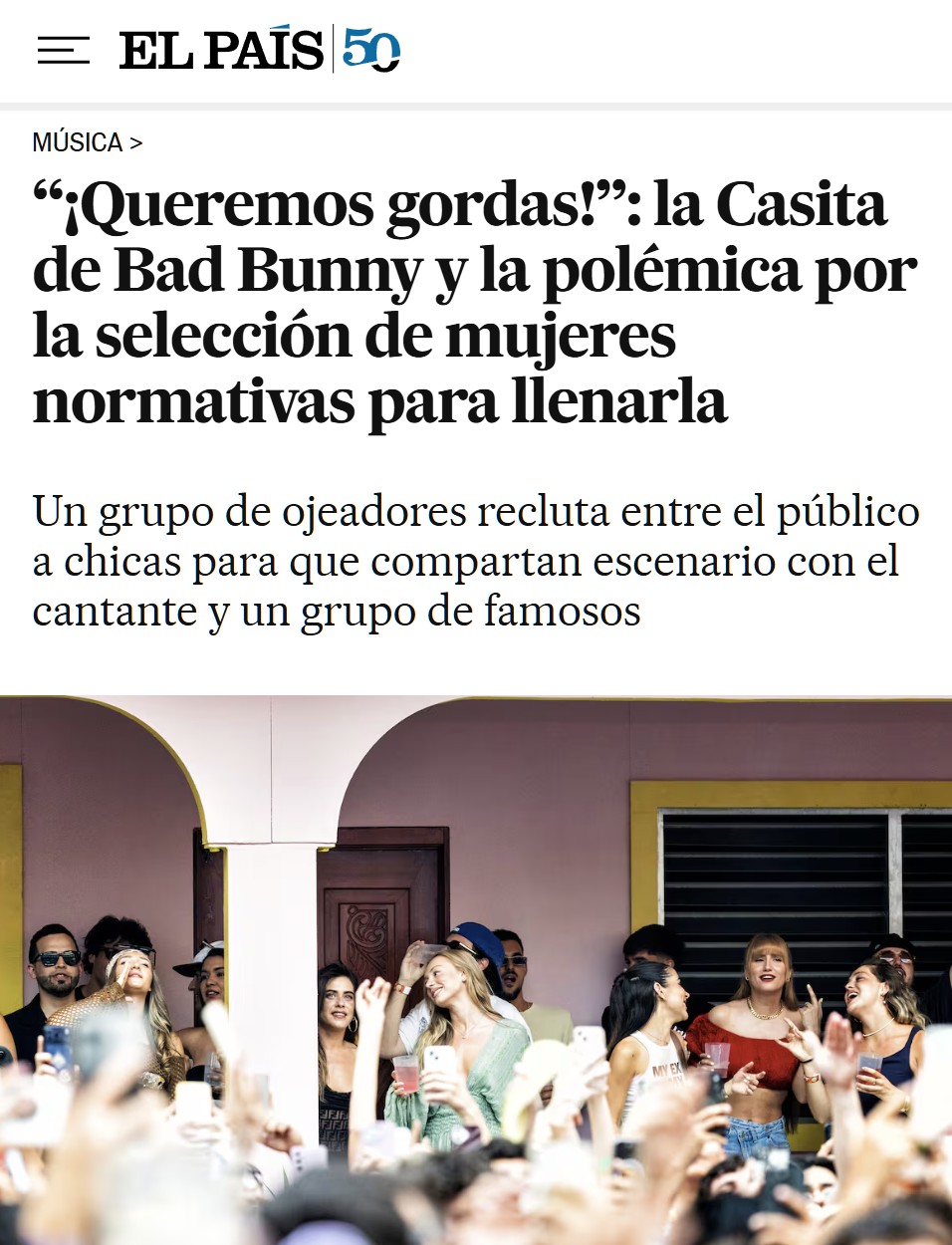 Se viene LA CASOTA.