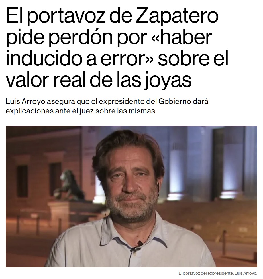 Rallo está disfrutando como un enano con el asunto de Zapatero.