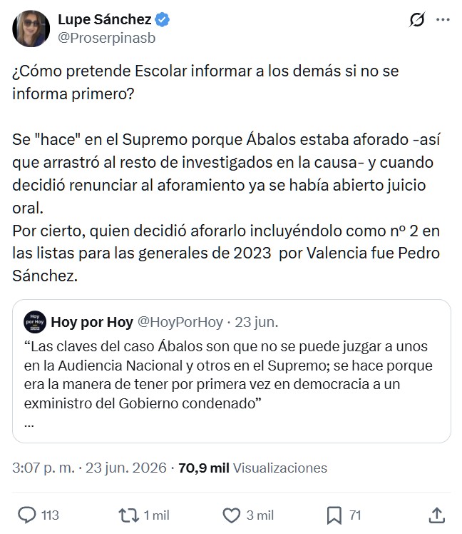 Periodista de la sincronizada: "Es muy difícil explicarle a la gente que una prueba que en España no valdría para condenar a nadie, vaya a valer porque se ha hecho en otro país"