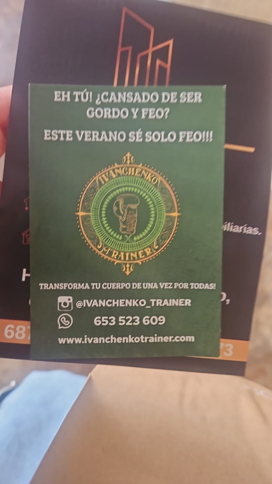 ¿Cansado de ser gordo y feo?