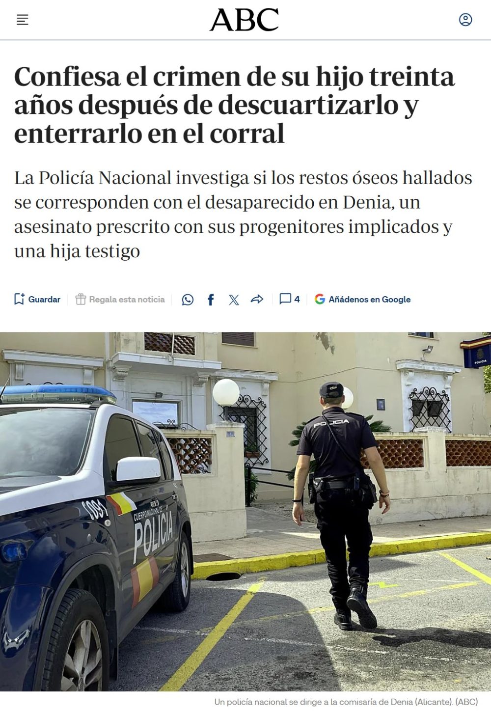¿Y si os digo que ha prescrito y ya no se le puede juzgar?