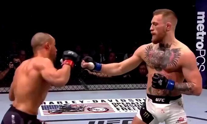 McGregor en su primera era capaz de colarte el amago hasta a cámara lenta.