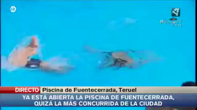 Hoy se cumplen 11 años de este momento histórico en una piscina de Teruel: "La tranquilidad es lo que más se busca".