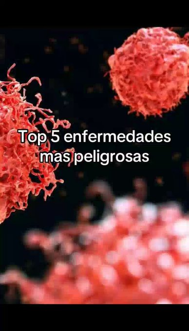 Top 5 enfermedades más peligrosas.