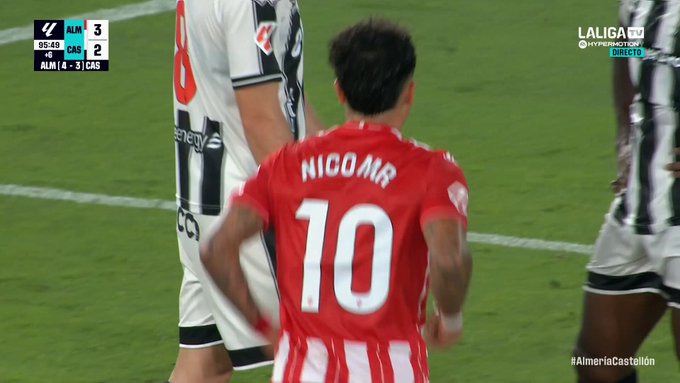Hace dos semanas, Melamed, jugador del Almería, se reía así de los futbolistas del Castellón tras pasar a la final del play-off.