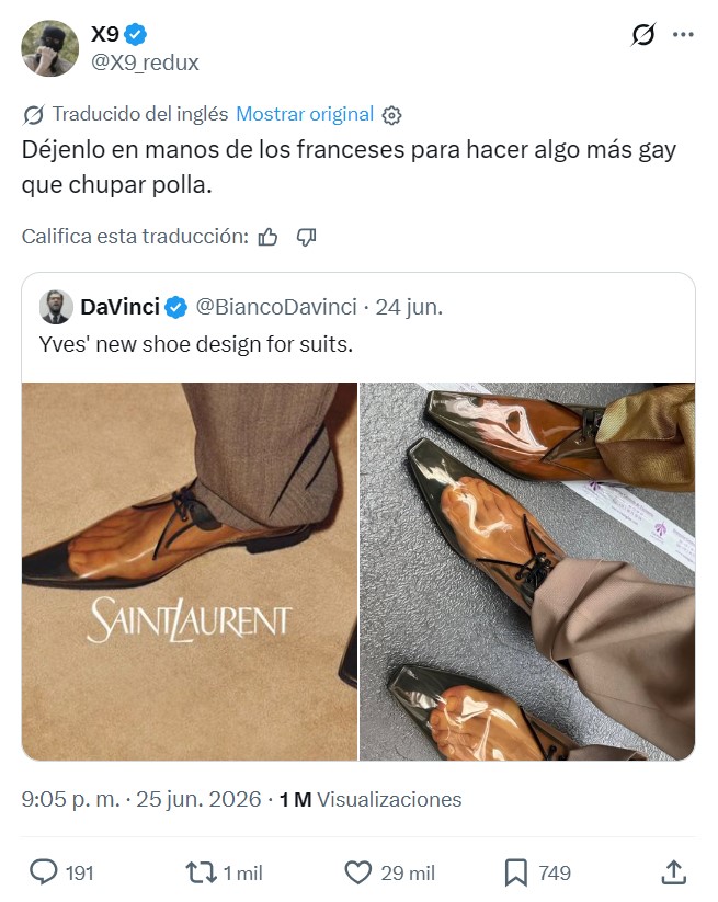 Esta aberración solo podía ser obra de un francés.