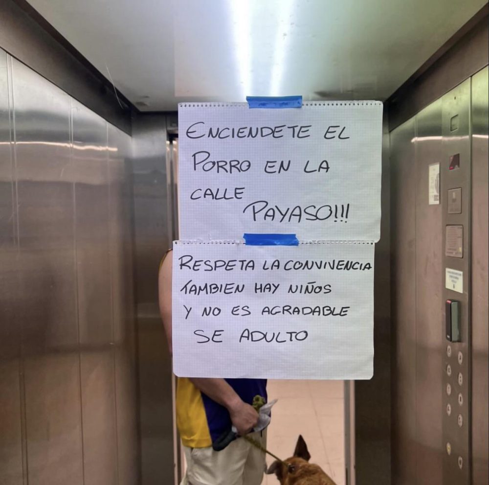 Hay dos tipos de vecinos colegas.
