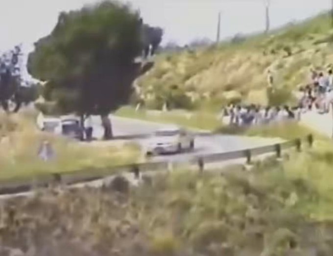 Accidente de Chus Puras en la etapa Aguas de Busot (1987)