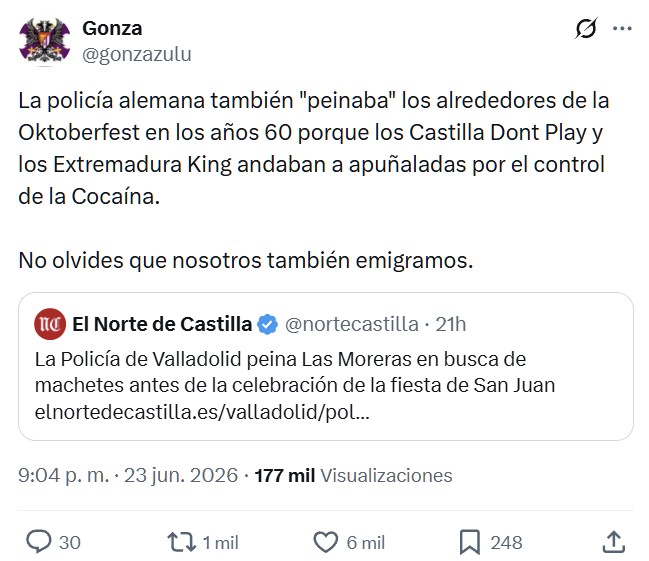 Alerta extrema por bandas latinas en Valladolid después de que se hiciera viral un audio donde se afirma que hoy, durante la noche de San Juan, tres aspirantes a entrar en los Dominican Don’t Play deben acabar con la vida de tres civiles.