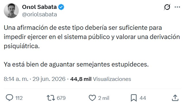 "No solo las mujeres tienen la regla".
