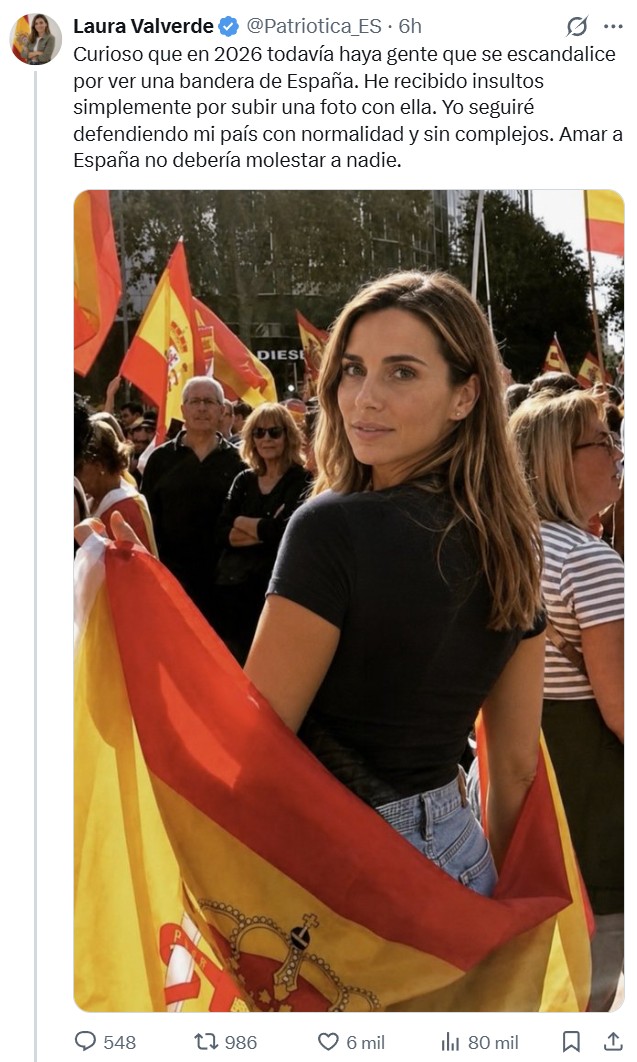 Mira mi bandera.