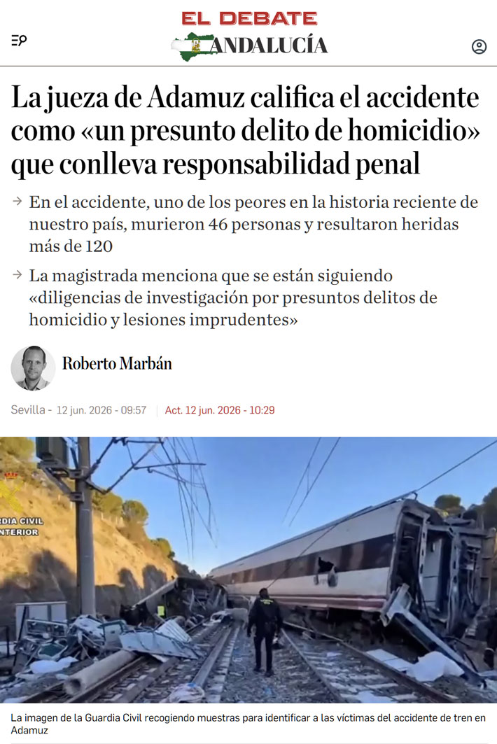 Mientras Óscar Puente está muy ocupado tuiteando y bloqueando a medio país, la justicia sigue su curso.
