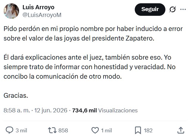 Rallo está disfrutando como un enano con el asunto de Zapatero.