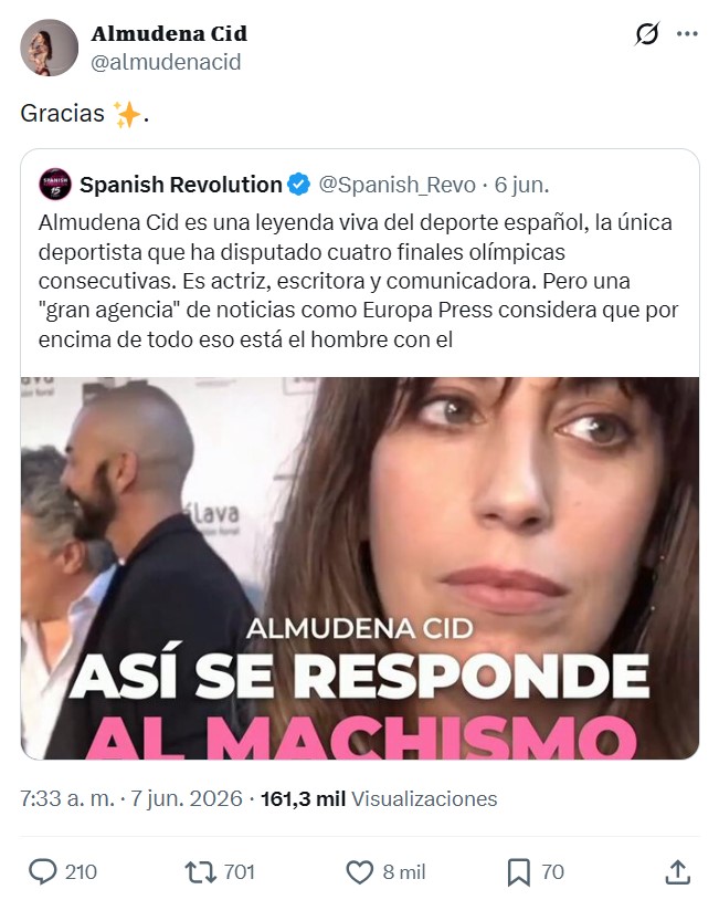 El enfado de Almudena Cid con la prensa cuando le mencionan a Christian Gálvez: "Es de mal gusto. ¿Por qué a él nunca le preguntáis por mí? Me parece tan injusto todo esto desde hace cinco años"