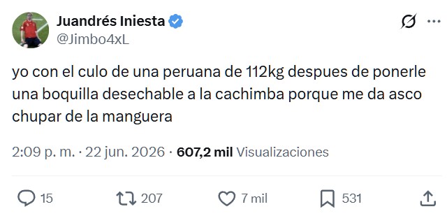 Diablos señorito...