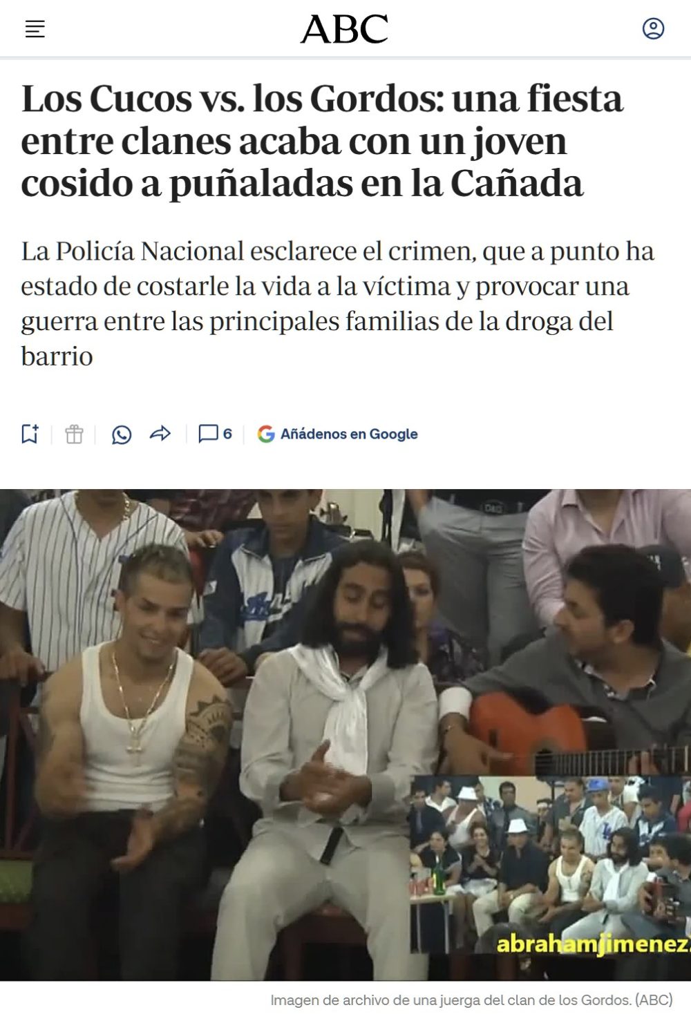 Agujeros de velocidad.