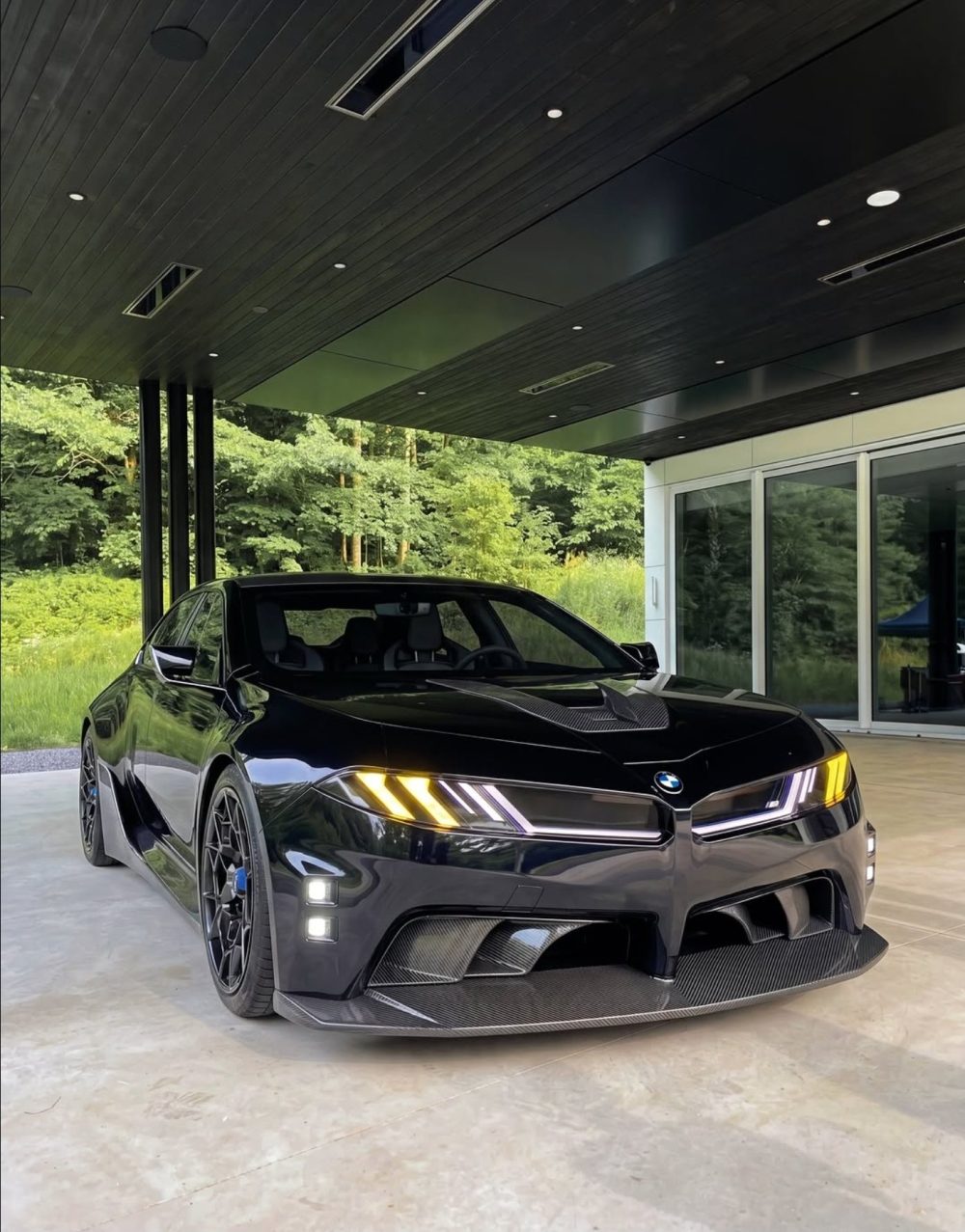 Así luce el nuevo BMW M3 eléctrico.