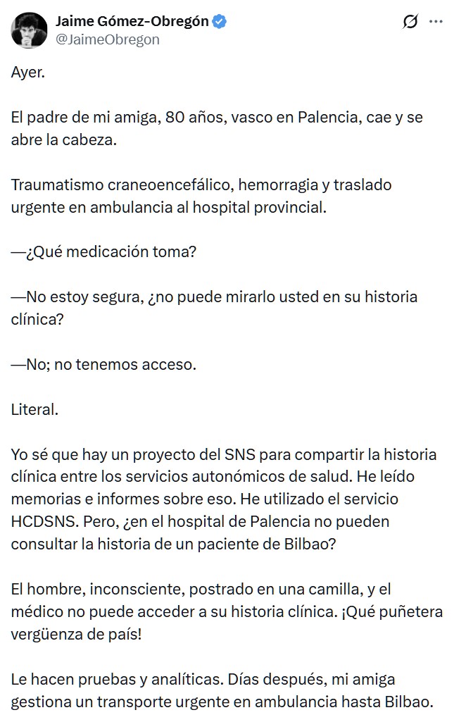 La política en España nos mantiene con décadas de retraso en temas que son VITALES.