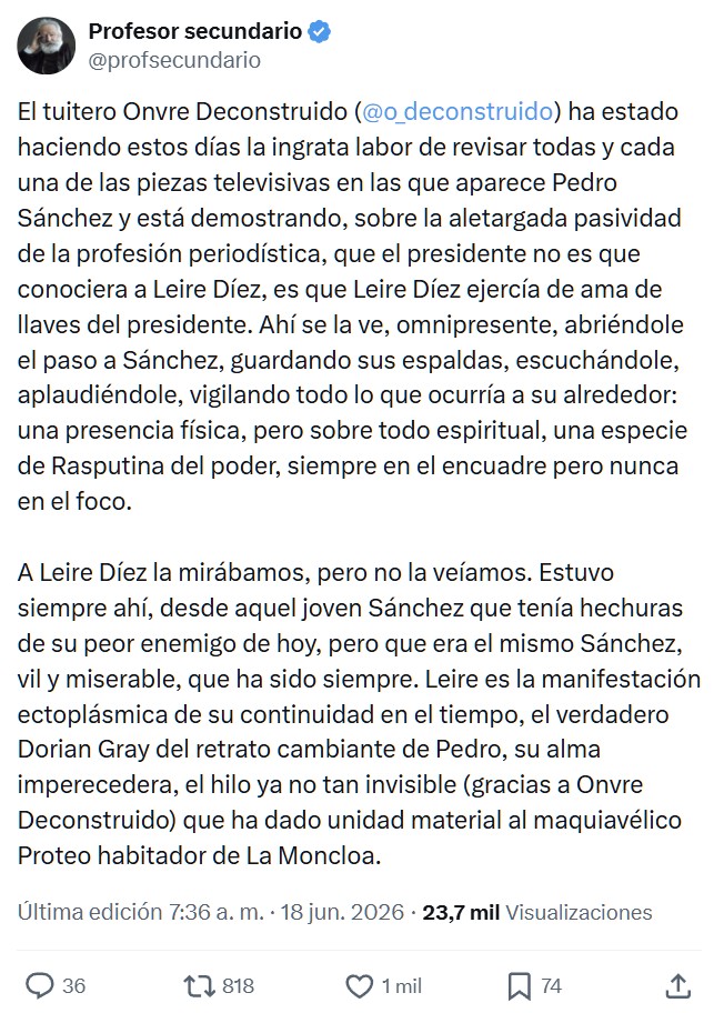Leire siempre estuvo ahí.